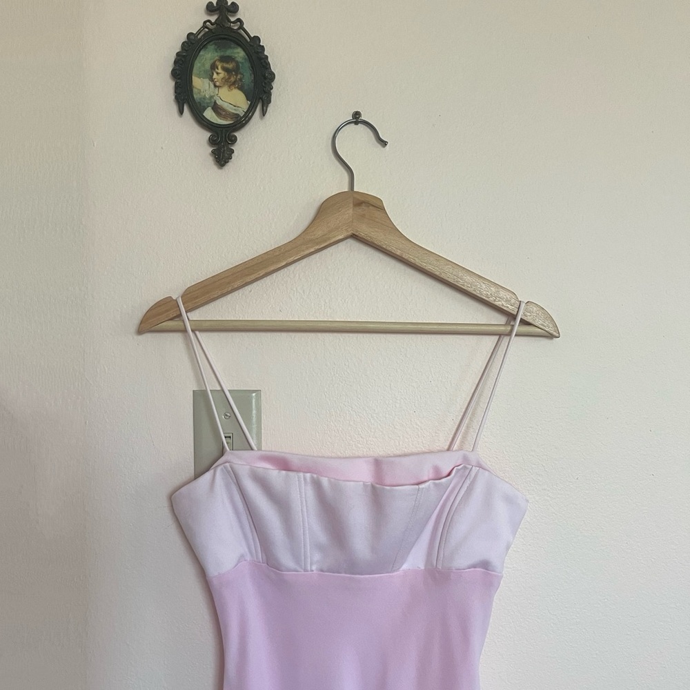 Vintage Morgan and Co. Pink Dress